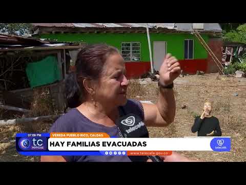 Pueblo Rico, Neira, reporta graves afectaciones tras el sismo del 10 de agosto