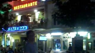 preview picture of video 'Albufeira - Old Town - At Night - 2010'