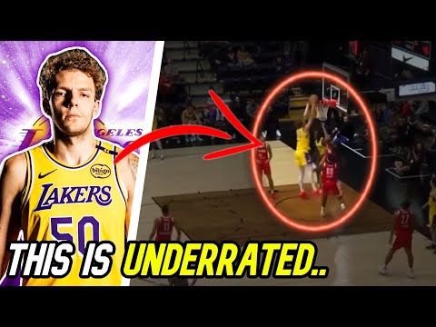 Meet the Lakers BRAND NEW Addition! | Lakers Sign ATHLETIC 7'0 Center Kylor Kelley to Exhibit-10