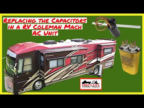 Replacing the Capacitors in a RV Coleman Mach AC Unit | 2005 American Eagle | EPS 11 | Shots Life