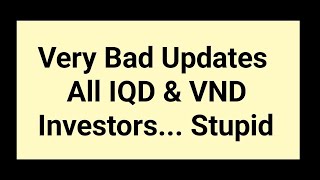 🔥Iraqi Dinar Revaluation Update Today | New Exchange Rate Dinar & Dong | US Treasury & IMO Confirmed