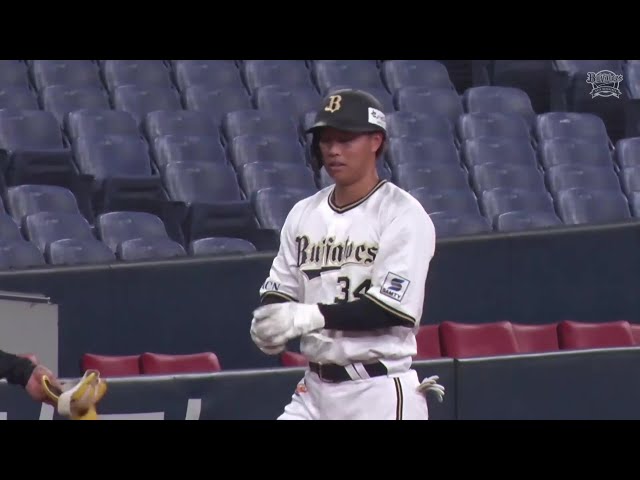 【ファーム】3連打から先制‼ バファローズ・横山聖哉 鋭い打球で2点タイムリー3ベース‼ 2025年4月11日 オリックス・バファローズ 対 福岡ソフトバンクホークス
