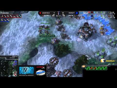 TvZ Scarlett vs Taeja -g2- Frost - Starcraft 2 HD polski komentarz