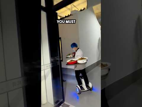 he couldn’t believe the rule in this restaurant 😮