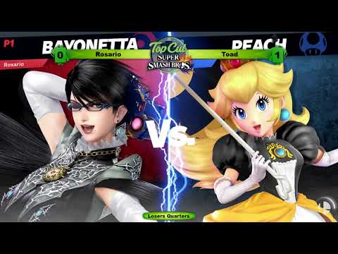 Top Cut Comics Ultimate #48 - LQ - Rosario (Bayonetta) vs Toad (Peach)