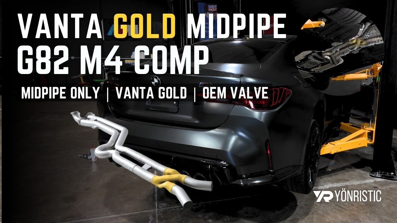 BMW G8X M3 / M4 Vanta Gold Exhaust Sound