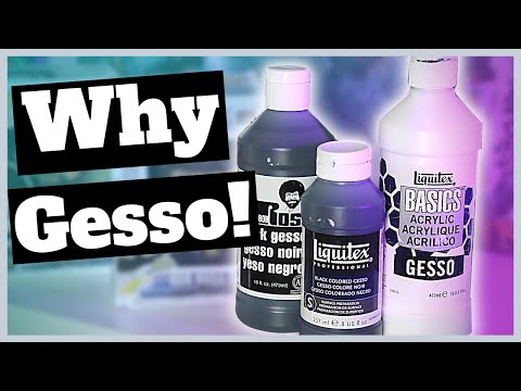 Make Your Paints Instantly Better! Use GESSO Correctly!