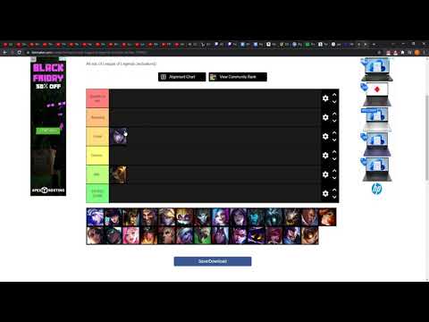 League of Legends ADC Tierlist