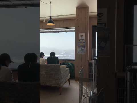 是非行ってほしい絶景のカフェ#タングラムスキーサーカス #斑尾高原スキー場 #スノーボード
