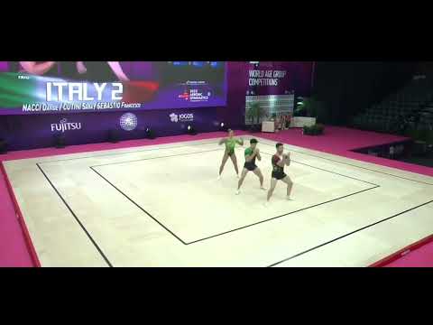 17th Aerobic Gymnastics World Championships Final - Trio Italy 2