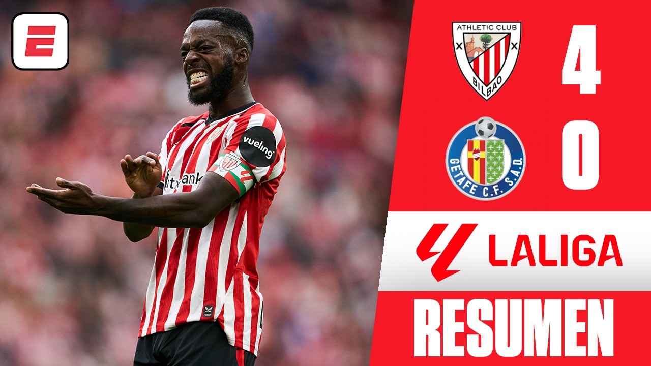ATHLETIC CLUB APLASTÓ AL GETAFE en SAN MAMÉS para REENCONTRARSE con la victoria en LA LIGA | Resumen
