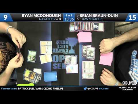 SCGINVI - Legacy - Round 7b - Brian Braun-Duin  vs Ryan McDonough