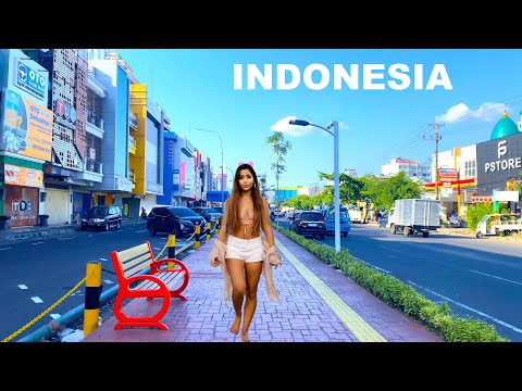 Manado Indonesia 🇮🇩 4K HDR 60fps Walking Tour
