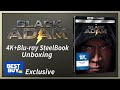 Black Adam Best Buy Exclusive 4K+2D Blu-ray SteelBook Unboxing