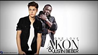 Akon   One Love Feat  Justin Bieber Official Audio