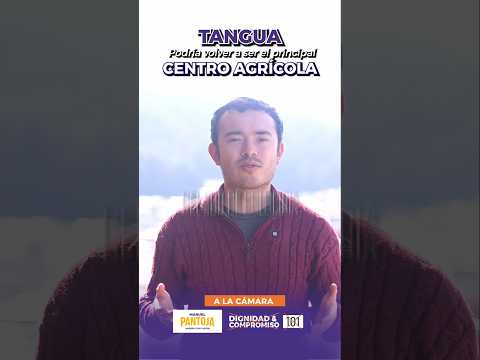 Tangua tiene historia y tierra que reafirma que tiene todo para ser un centro agrícola de #Colombia.