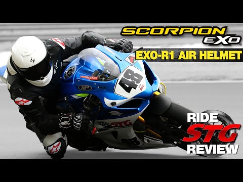 Scorpion EXO-R1 Air Helmet Review | Sportbike Track Gear