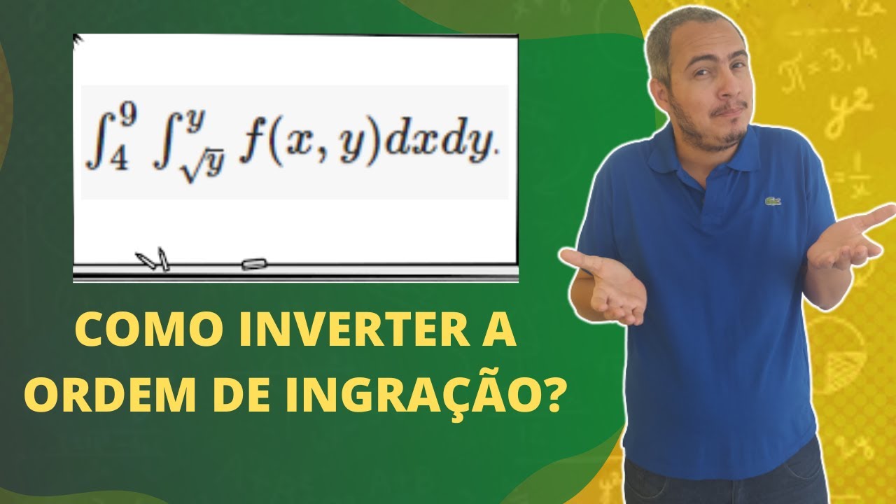 INTEGRAL DUPLA INVERTER ORDEM DE INTEGRAÇÃO