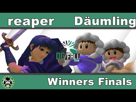 DGFall 16 - Heir | reaper (Marth) Vs. pM | Däumling (IC) - Winners Finals - Melee Singles