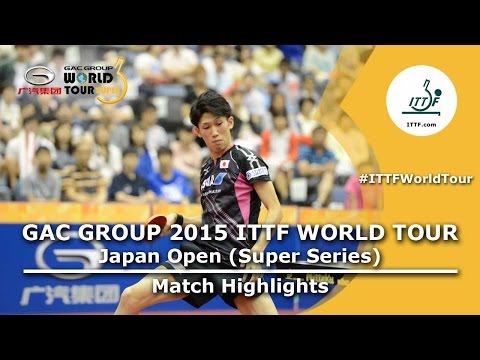 Japan Open 2015 Highlights: Shang Kun Vs Maharu Yoshimura (1/2 Final)