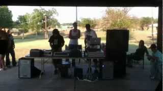 dj durty jones and special guest at Newman park