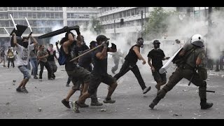 Manifestation Scene INCROYABLE de GUERILLA civil paris 2016!!! Civil War FRENCH REVOLUTION