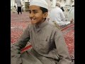 A Bird Is Listening To A Boy Reading Quran On His Shoulder