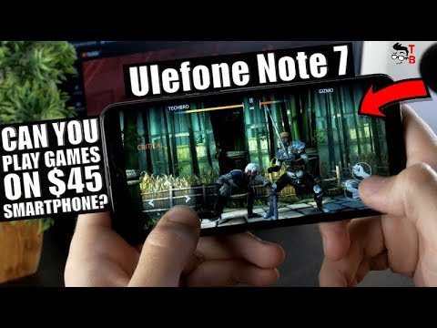 Ulefone Note 7 Performance Test: Games & Benchmarks