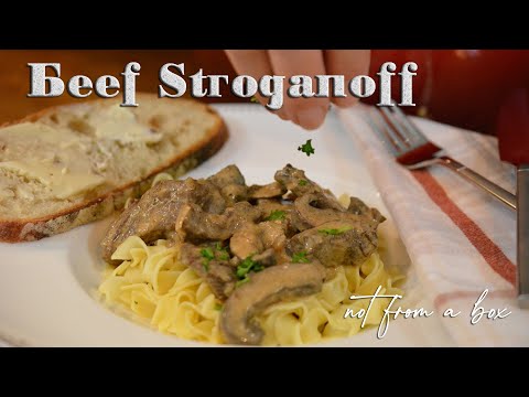 Beef Stroganoff | One Pot Meal | Easy Dinner Recipe