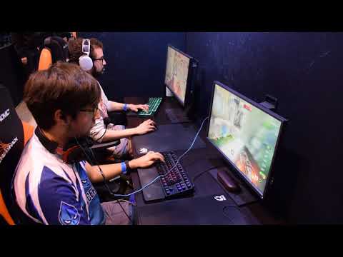 DreamHack Tours 2018 - Quake Champions - Nykho and sokarz playing