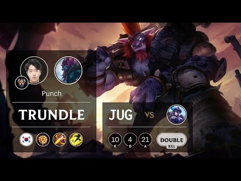Trundle Jungle vs Sejuani - KR Challenger Patch 9.11