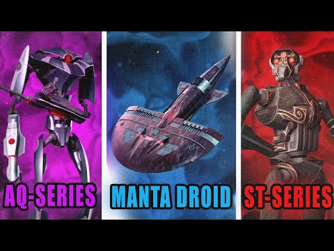 EVERY Type of Separatist Droid In Star Wars Canon (ALL 60+)