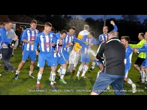 Drum Athletic 2 - 3 Cliffe FC | Cliffe FC - East Riding County FA Qualifying Cup - Winners 2013/14
