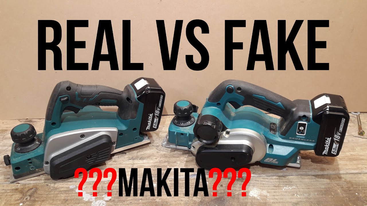 Watch video FAKE Makita 18v Planer VS REAL Makita 18v Planer | BEST KNOCK-OFF TOOL EVER!!! Now FAKE Makita 18v Planer VS REAL Makita 18v Planer | BEST KNOCK-OFF TOOL EVER!!!