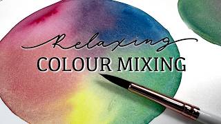 Relaxing Colour Mixing - Mental Health Monday Ep.7