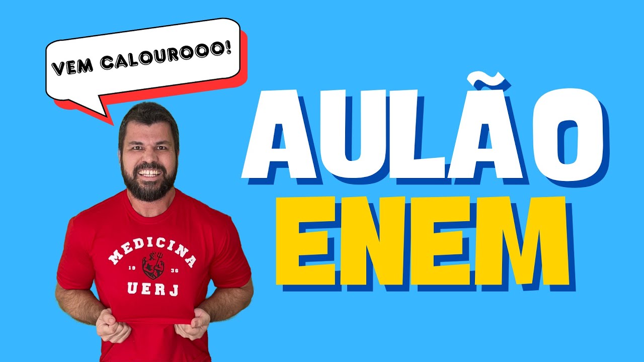 Live Semanal dos Membros: REVISÃO FINAL ENEM (ABERTA)