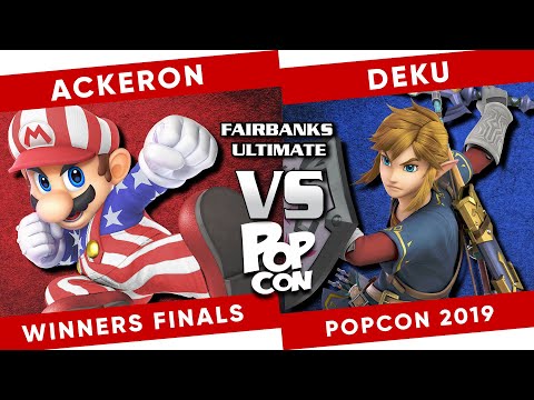 Fairbanks Popcon 2019: Ackeron (Mario) vs Deku (Link) - SSBU Winners Finals