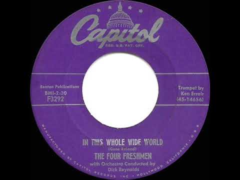 1955 Four Freshmen - In This Whole Wide World