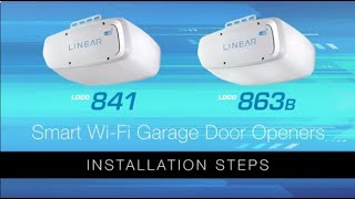 Smart Wi-Fi Garage Door Openers (LDCO 841/863B) : Installation Steps