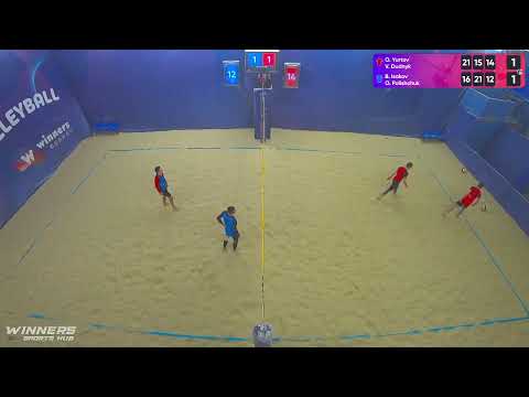 00:30 O. Yurtov / V. Dudnyk - B. Isakov / O. Polishchuk 21.03.2023 | Winners Beach Volleyball