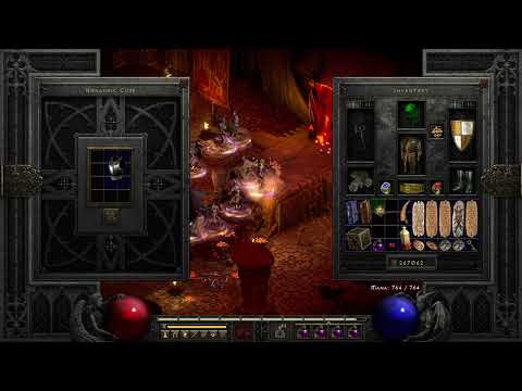 DIABLO 2 RESURRECTED: Baal Run with Summoner Necromancer