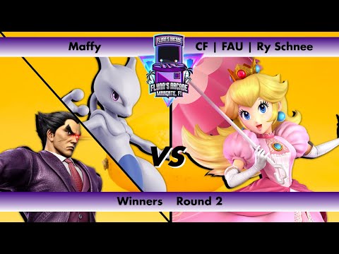 Flynn's Arcade 083 Winners Round 2 - Maffy (Kazuya Mewtwo) vs CF | FAU | Ry Schnee (Peach) SSBU 2023