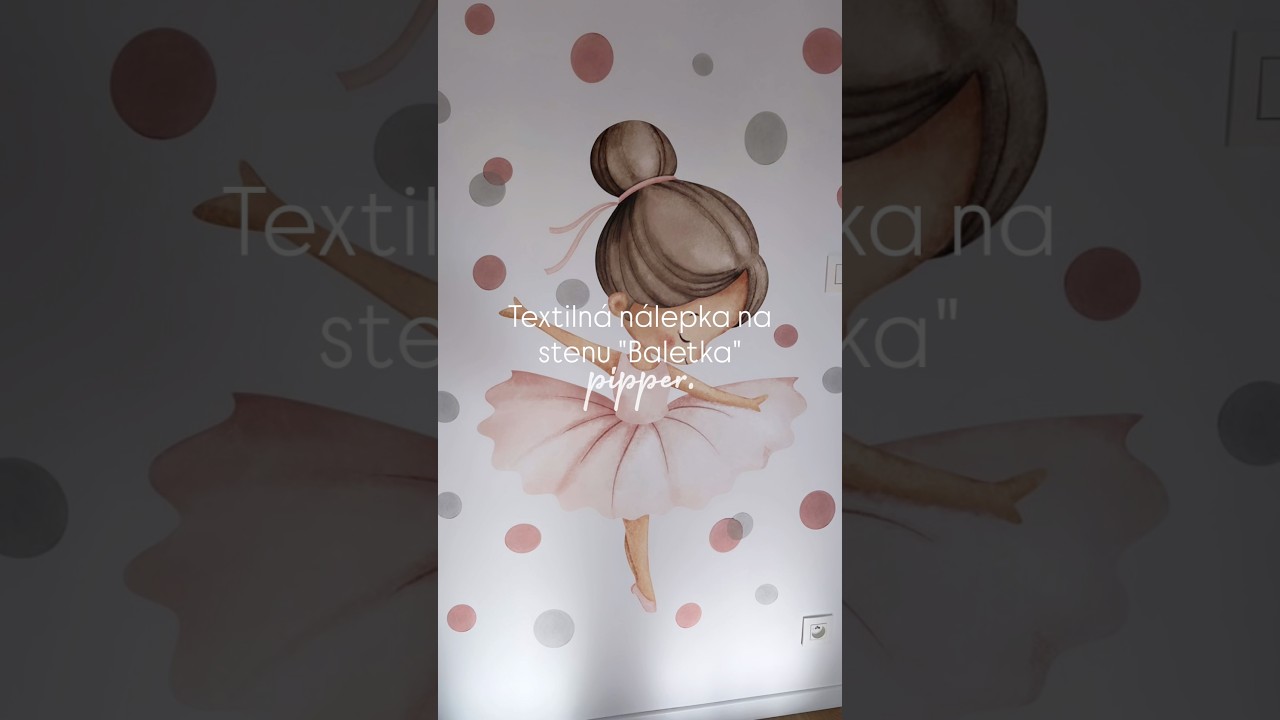 Ukážka nálepky na stene