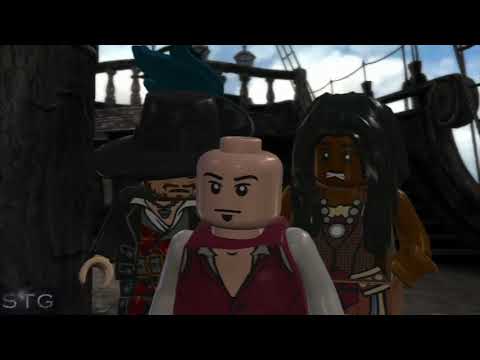 LEGO Pirates of the Caribbean Walkthrough 15 - Chapter 3 - Davy Jones' Locker