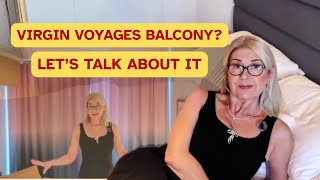 VIRGIN VOYAGES SCARLET LADY Cabin Tour (Adults Only Balcony Review)