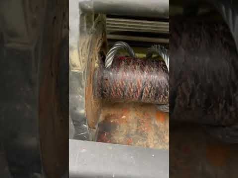 Changing winch cable 3