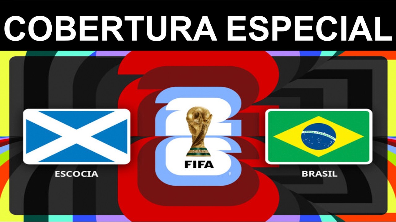 MUNDIAL DE FUTBOL 2026 ESCOCIA VS BRASIL