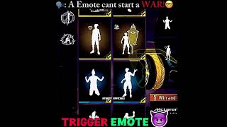 A Emote cant start a WAR!🔥☠️ #freefire