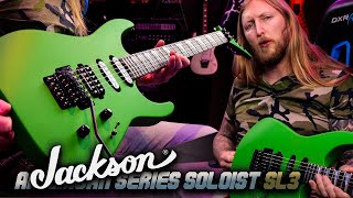 Video thumbnail for JACKSON AMERICAN SOLOIST SL3 by Ola Englund