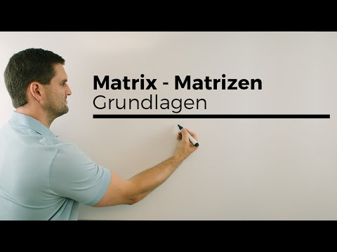 Matrix, matrices, basics, coefficients, multiplication | Math by Daniel Jung